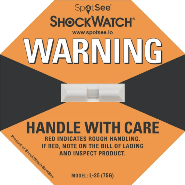 L-35 ShockWatch Label 75G (Orange)
