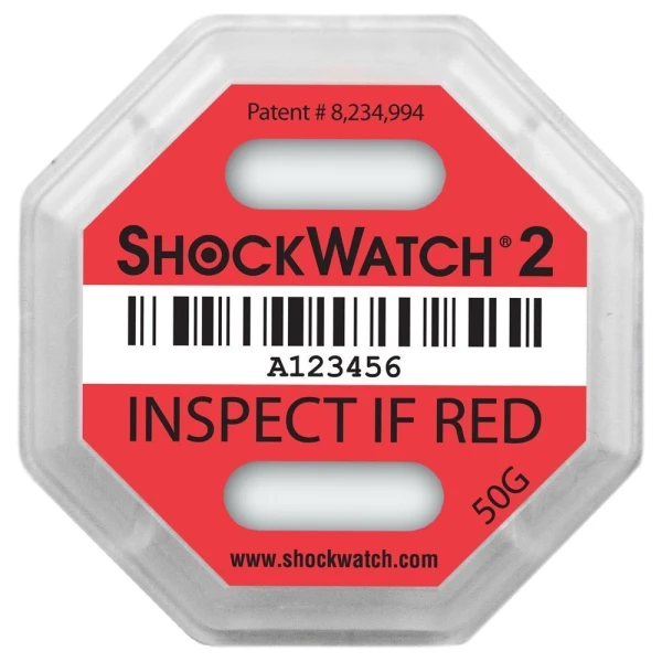 ShockWatch 2 50G Red Impact Indicator