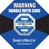 ShockWatch 2 15G Impact Indicator Blue Ring Label