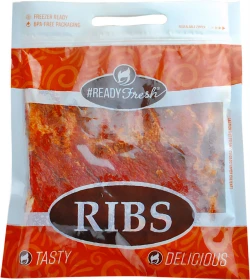 10" x 12" #ReadyFresh 1/2 Rack Rib Pouch