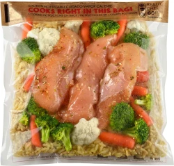 10.8" x 7.9" Ready. Chef. Go! Self Seal Brown Cooking Bags for Microwave or Oven