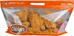 17" x 9" + 7" #ReadyFresh Grab-N-Go Chicken Pouch - 12 Piece Chicken