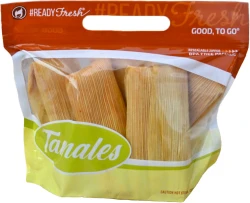 9.5" x 8" +5" #ReadyFresh Small Tamales Pouch