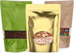 Stand Up Pouch with Window