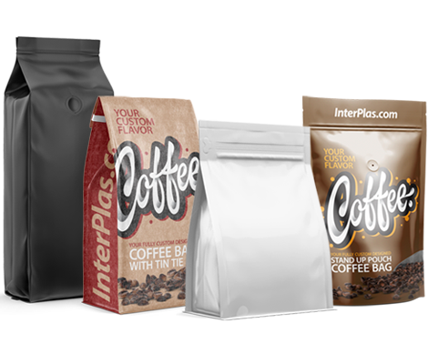 Coffee Bags In Stock and Custom Printed - interplas.com