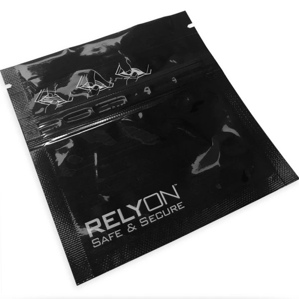 Black 3.75 x 4 Child Proof Exit Bags