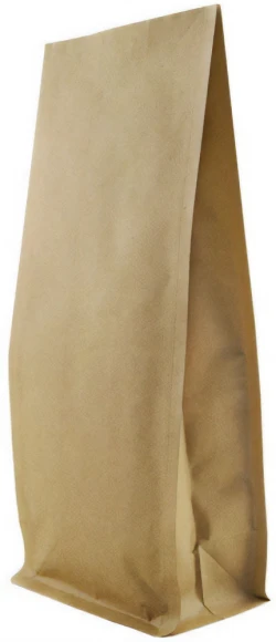 Kraft 16 oz. Block Bottom Side Gusset Bags