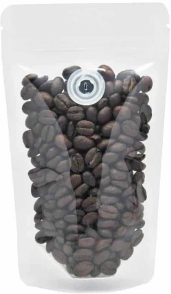 4"x 6 5/8" + 2 3/8" Clear 2 oz. Stand Up Pouch with Valve