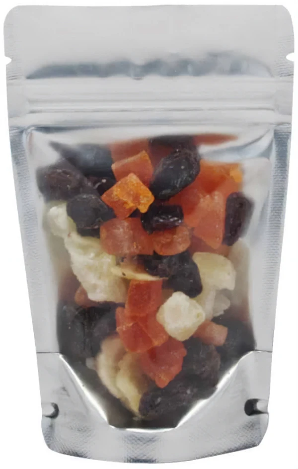 1 oz Stand Up Pouch Clear/Silver PET/ALU/LLDPE