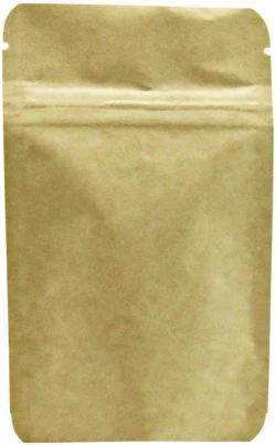 Kraft 1 oz. Metalized Stand Up Pouch