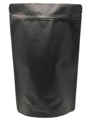 Matte Black 12 oz. Stand Up Pouch