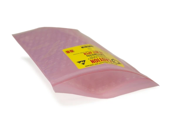 12x15 Anti-Static & ESD Zipper Locking Bubble Bags