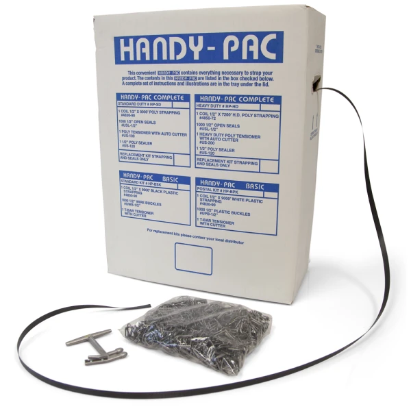 1/2x9000 standard plastic strapping kit