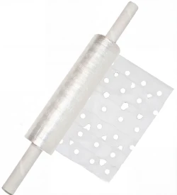 17" x 600' Vented Hand Wrap Stretch Film