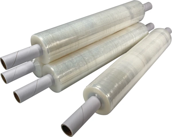 Clear 20x1000 80-90 Gauge Equivalent Extended Core Stretch Film