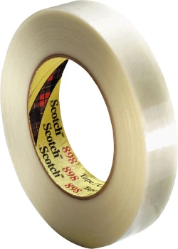 3M 898 12 mm x 55 m Scotch Filament Tape - Bulk - 6.6 Mil