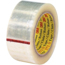 3M 371 Clear 48 mm x 100 M Scotch Box Sealing Tape