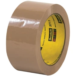3M 371 Tan 48 mm x 100 M Scotch Box Sealing Tape