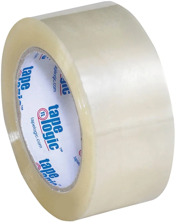 Single Roll of Acrylic 2 mil 2 x 110 yds Clear Tape Logic Carton Sealing Tape