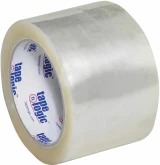 Super Heavy Duty 3 x 55 yds 3 mil Clear Hot Melt Carton Sealing Tape