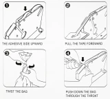 3-8 inch Capacity Bag Sealing Metal Tape Dispenser Instructions