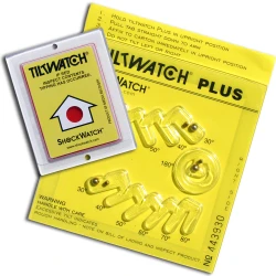 Tiltwatch Indicators of both Tiltwatch XTR and Tirltwatch Plus