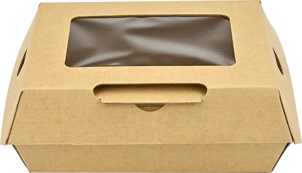 7.38 x 6.38 x 2.88 #ReadyFresh Medium To Go Container with Window