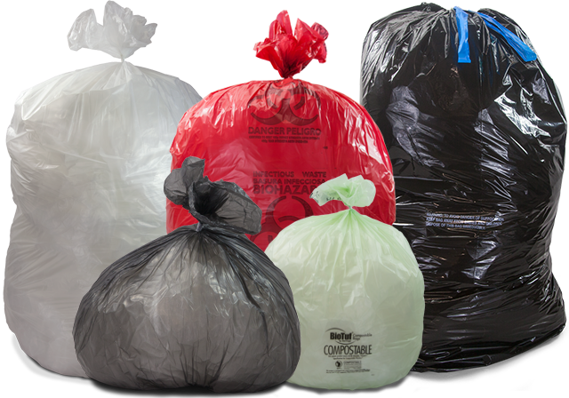 Plastic Trash Can Liners - 10 Gallon - Great American Property