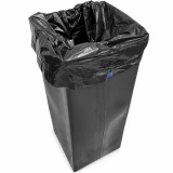 3200 Black Garbage Bags for Dustbin 30 Bag - Small 17 X 19 Inches