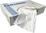 Fronty Dispensing 20-30 Gallon White Heavy Duty Garbage Bags 30 x 36