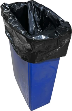 42 Gallon Black 32" x 45" 3 mil Contractor Bags