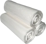 Inner Rolls of 40-45 Gallon Natural High Density Garbage Can Liners 40 x 48