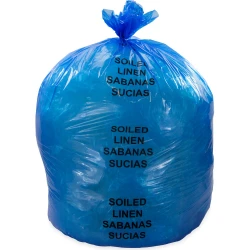 44 Gallon Soiled Linens Trash Bags - 1.3 Mil - 150/case