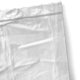 Close up of 56 Gallon Heavy Duty Trash Bags 1.1 Mil - 100 Bags per case Bottom Seal