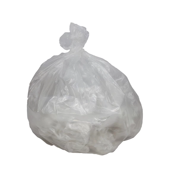 56 Gallon Natural High Density Trash Bags Heavy Duty