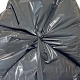 56 Gallon Black Repro Garbage Bags 43 x 46 Star Sealed Bottom