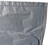 Perforation of 60 Gallon Gray Heavy Duty Garbage Bags 38 x 58