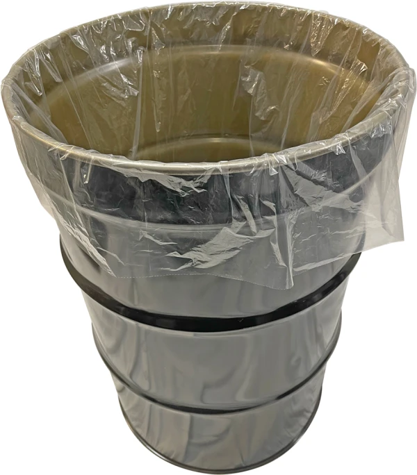 60 Gallon Clear Heavy Duty Garbage Bags 38 x 58
