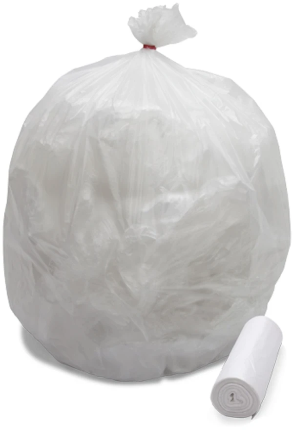 60 Gallon High Density Coreless Trash Bags .43 Mil