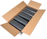 Case of 60 Gallon Black Repro Garbage Bags 38 x 58