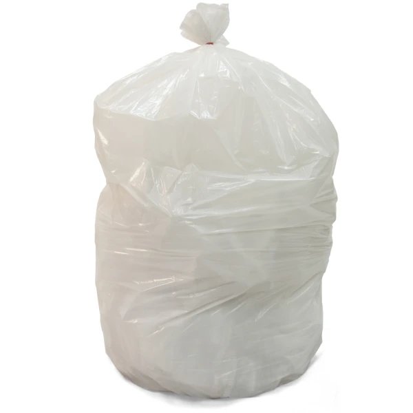 White Trash Bags 60 Gallon .9 Mil