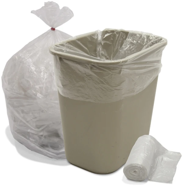 7 Gallon High Density Coreless Trash Bags .24 Mil