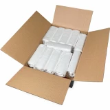 HDPE Trash Garbage Bags & Can Liners 24 x 24 x 6 Mic 1000/CTN