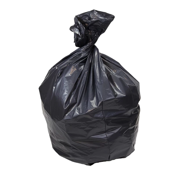 55 Gallon Clear Trash Bags, 2.0 Mil, 38x58