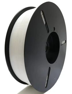 3/8" x 2000' White Poly Wire-less Twist Ties