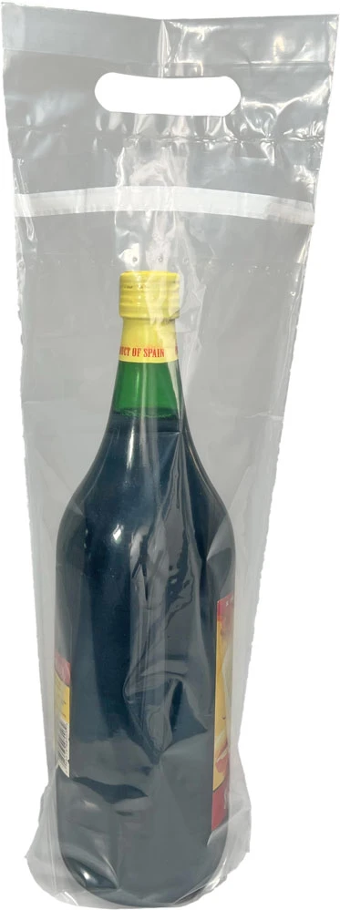 7 x 19 + 3.75 Sealable Wine To Go Bag