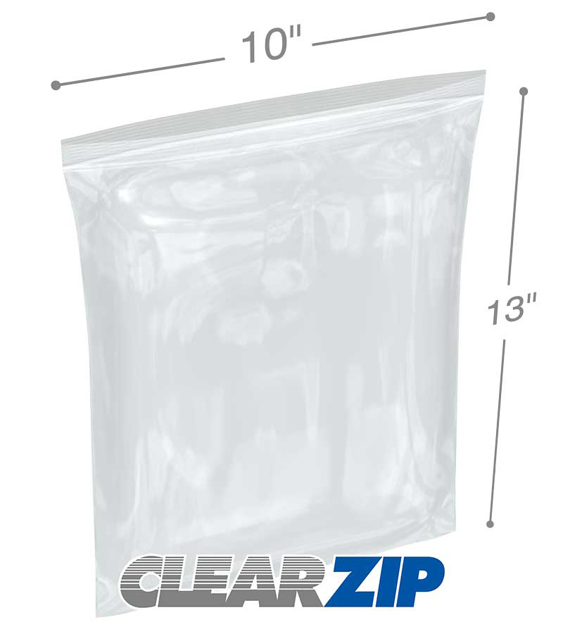 Polypropylene Zipper Bags - 10