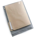 10 x 13 Clearzip Locking Top Bags 4 Mil with File Folder in Bag