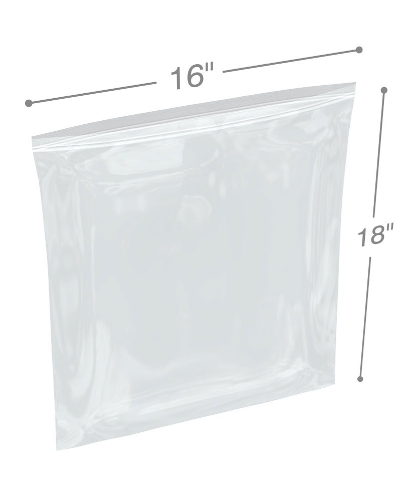 5x8 Plastic Zip Lock Bags (100pcs)-A2290