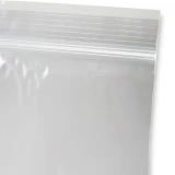 Zip Closure and Offset Lip of 18 x 20 Clearzip Locking Top Bags 2 Mil